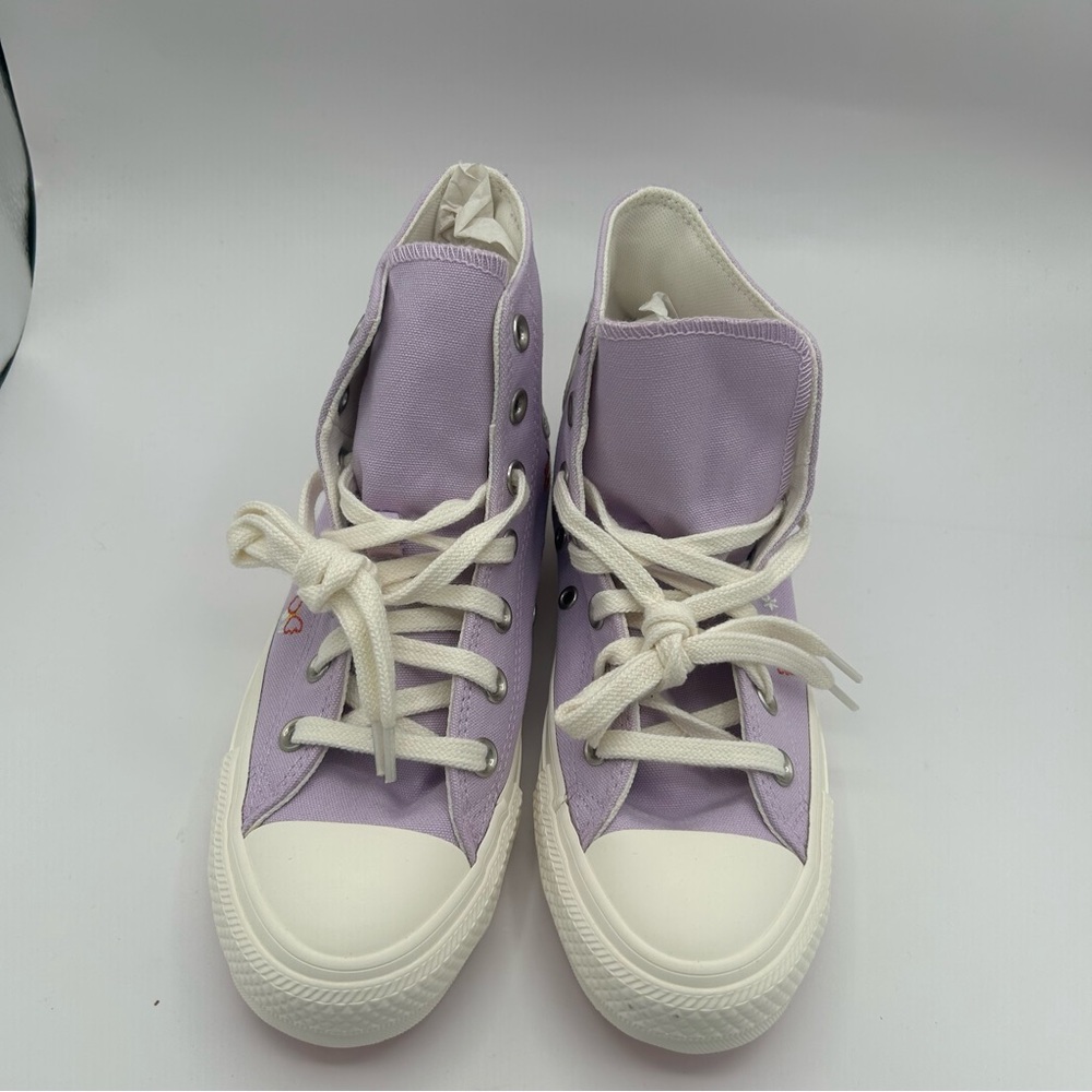 New Women’s Converse Chuck Taylor All Star Sneakers Violet purple Medium 7 US